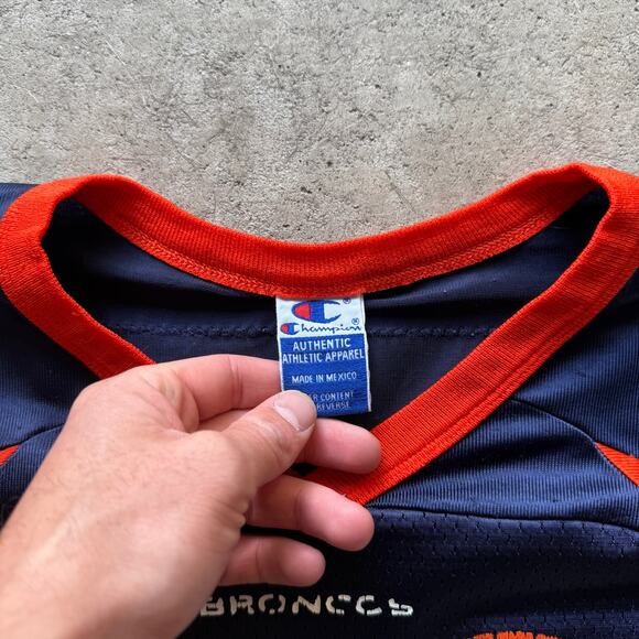 Men's Vintage 90's Champion Denver Broncos Rod Smith NFL Football Jersey Sz 40 M - Picture 9 of 9